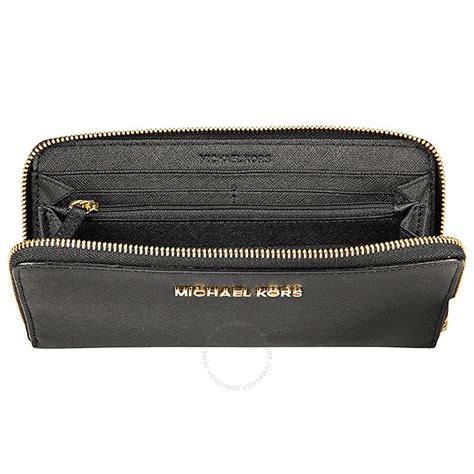 Michael Kors Jet Set Travel Continental Zip Around Leather 